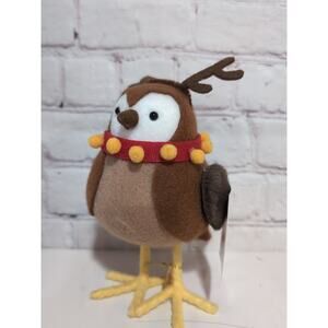 Target Wondershop 2022 Featherly Friends BELLS Christmas Reindeer Fabric Bird